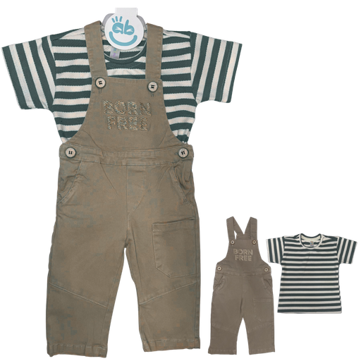 [4841] R8029 Braga Born Free (Línea Premium) Niño Verde Talla: 12-18