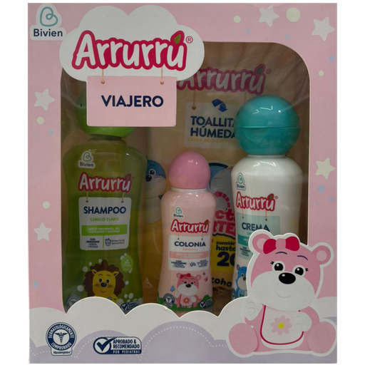 [160] Estuche Arruru Viajero Rosado
