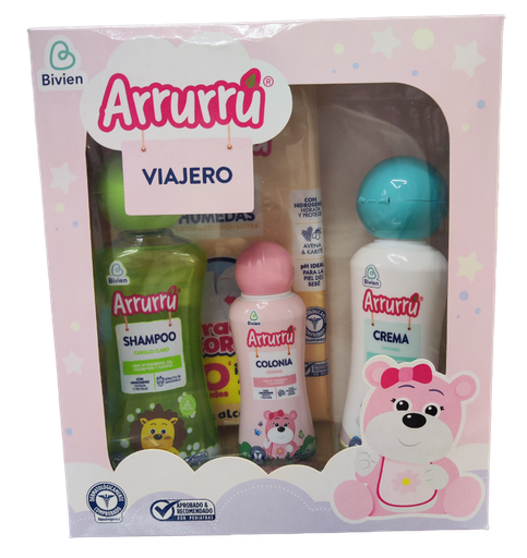 [160] Estuche Arruru Viajero Rosado