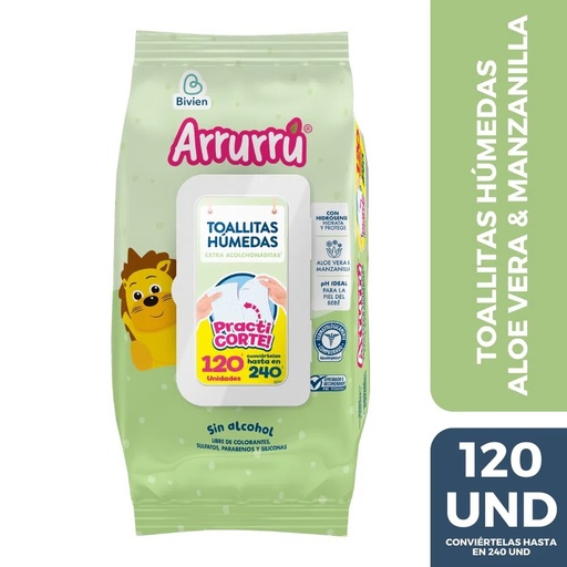 [161] Humedo Arruru Practi-corte Aloe *120
