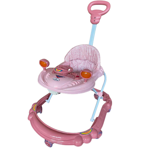 [4863] ACC Andadera Caminador Con Guía JUL2147 Timon Rosado