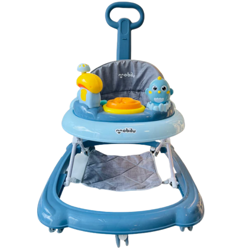 [4867] ACC Andadera Caminador Con Guía/Posapies MBWPING Azul