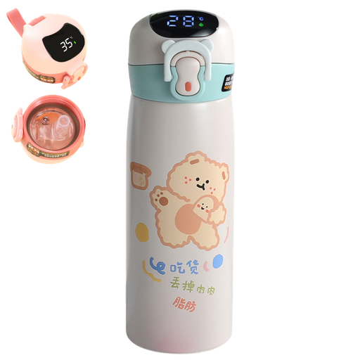 [4887] ACC Termo 9917 450ml Palo de Rosa/Verde