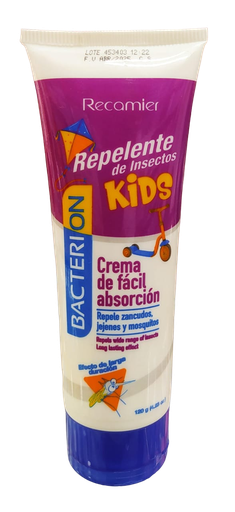 [171] Repelente Bacterion Recamier Kids Crema 120g +12 meses