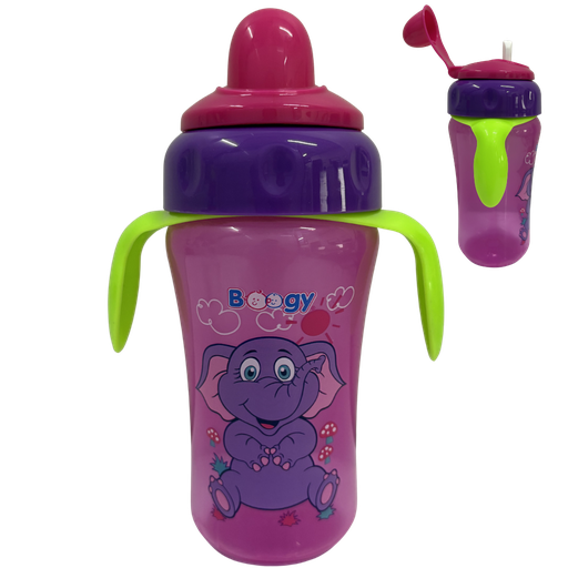 [4906] ACC Vaso Antiderrame 21407 11onz Elefante Fucsia