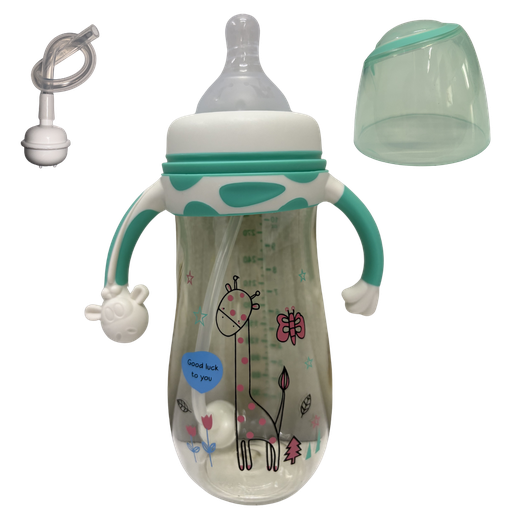 [4912] ACC Tetero 700412 11onz 6+ Jirafa Verde