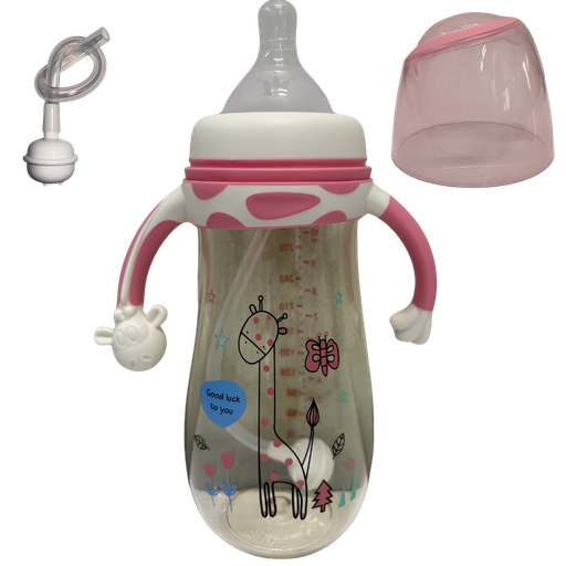 [4913] ACC Tetero 700412 11onz 6+ Jirafa Rosada