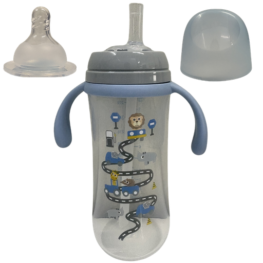 [4919] ACC Tetero con Pitillo 10onz 0+ A77970 Carretera Azul