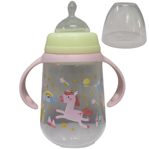 [4924] ACC Tetero Chupo Ortódontico BIP1642 10onz 0+ Unicornio Rosado