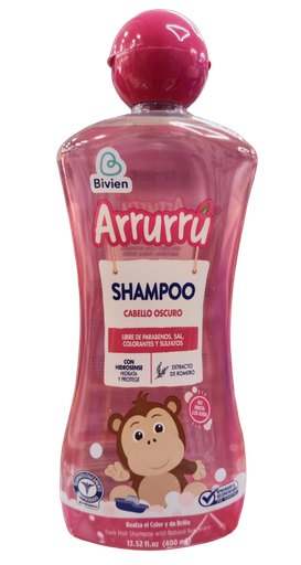 [177] Shampoo Arruru Romero Cabello Oscuro 400ml