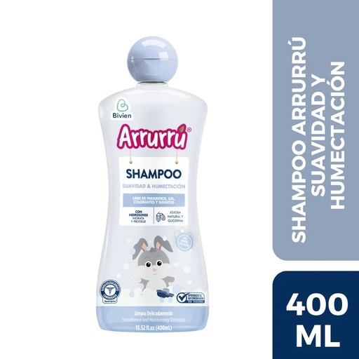 [179] Shampoo Arruru Suavidad y Humectación 400ml