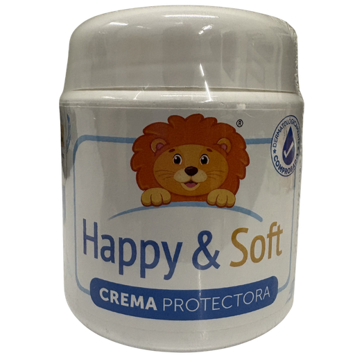 [5022] Crema Antipañalitis Protectora Happy Soft 500g