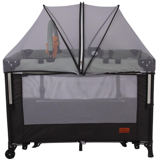 [5103] ACC Corral Colecho Mecedora Musical MONZA1 Azul 102x73x70cm
