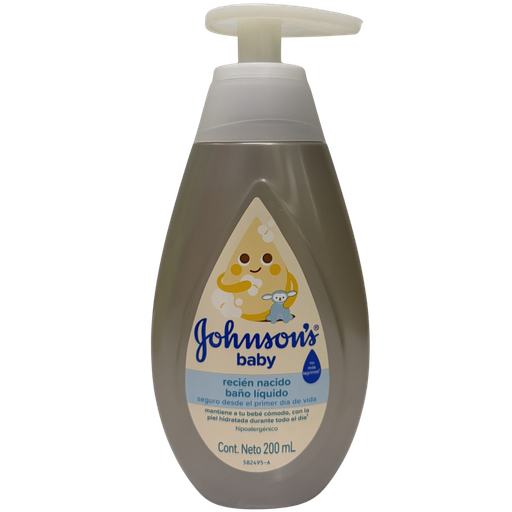 [208] Baño Liquido Johnsons Recien Nacido 200ml
