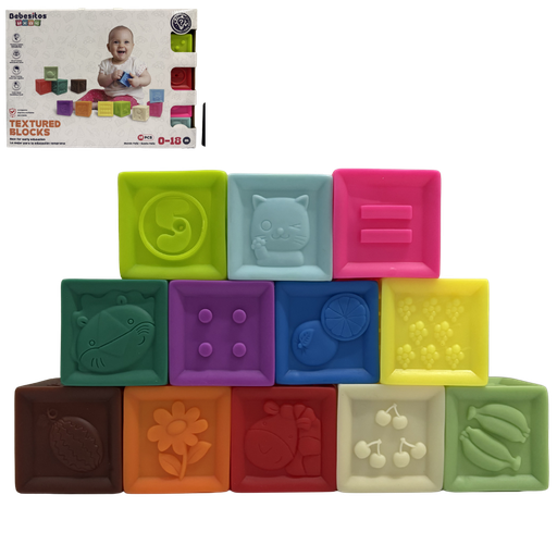 [5157] ACC Set de Figuras Didacticas en Silicona E JDBEB3065 12PCS