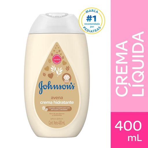 [213] Crema Liquida Johnsons Avena 400ml