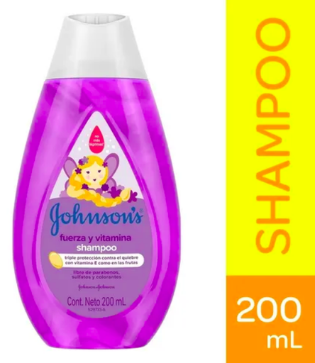 [234] Shampoo Johnsons Fuerza y Vitamina 200ml