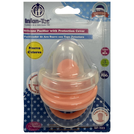 [5080] ACC Mamila Silicona 3+ BIP1523 Rosado