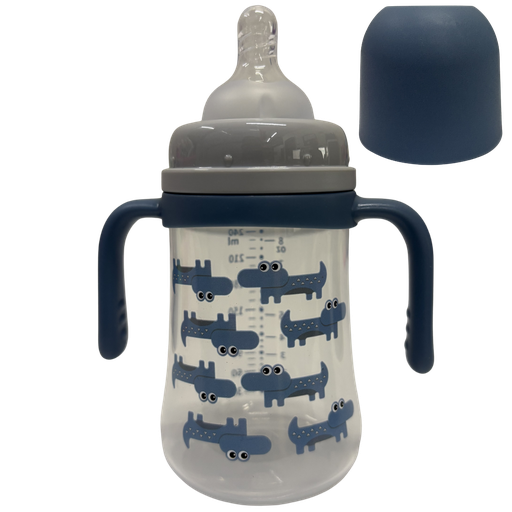 [5245] ACC Tetero 8onz 77981 6+ Cocodrilo Azul