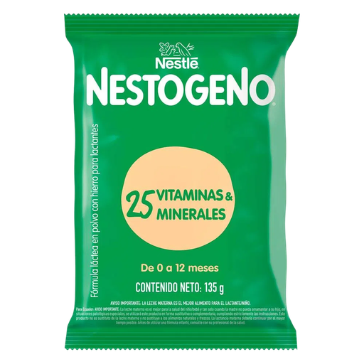 [341] Nestogeno en Casa 0-12 Meses 135g Bolsa