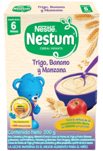 [348] Nestum Trigo, Banano y Manzana 200g