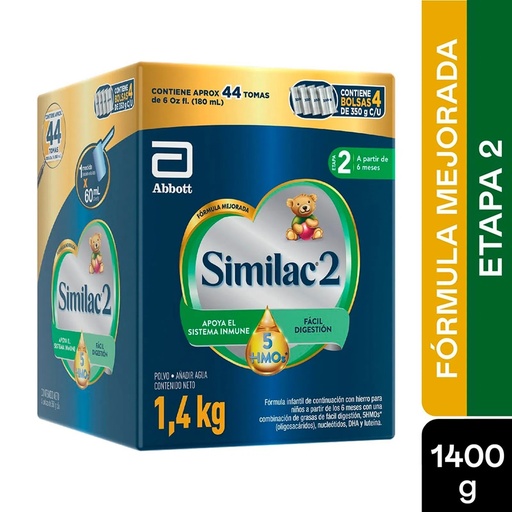 [380] Similac 2 x 1400g Caja