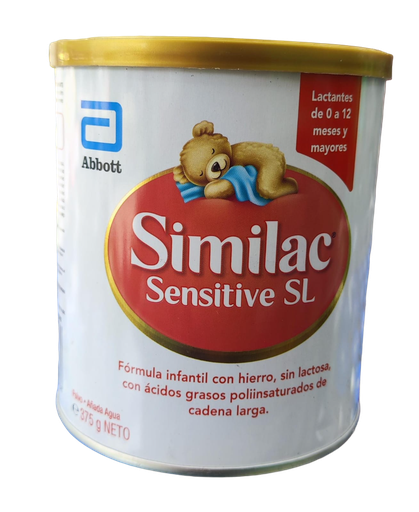 [389] Similac Sensitive Sin Lactosa x 375g Lata