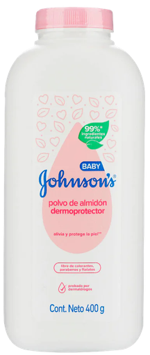 [391] Talco Johnsons Original Rosado 400g