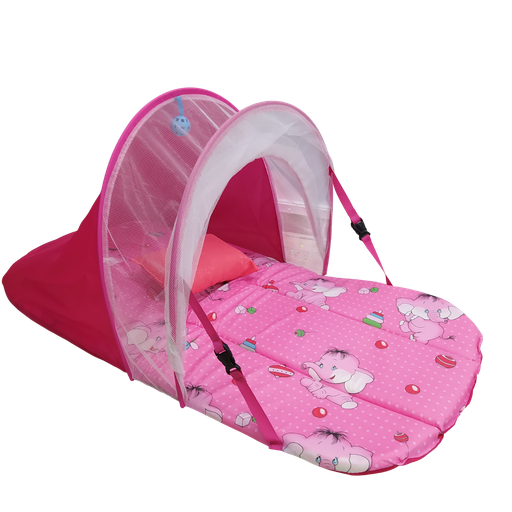 [453] ACC 1029 COLCHONETA CON TOLDILLO CAMPING NIÑA 100x50x3