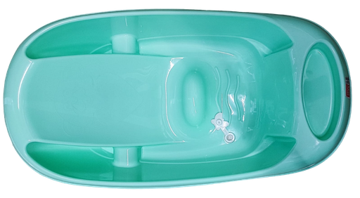 [517] ACC BAÑERA MEDIANA MULTIFUNCIONAL DESAGÜE VERDE MANZANA