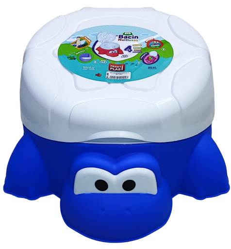 [538] ACC BACIN MULTIUSOS TORTUGA 4 EN 1 AZUL