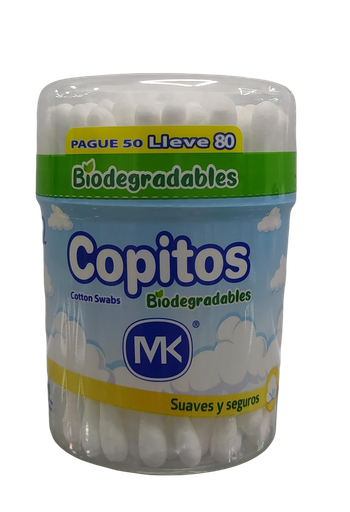 [580] ACC COPITOS MK Biodegradables 80 Unidades