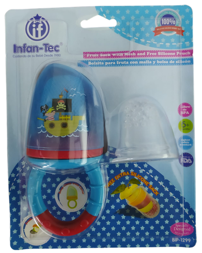 [613] ACC DISPENSADOR DE FRUTA BIP1299 TELA Y SILICONA BARCO AZUL