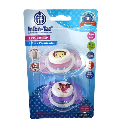 [775] ACC MAMILA 6+ x2 Unidades BIP1147 Talla L Rosado Morado