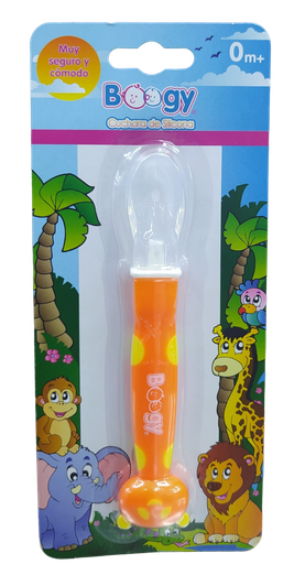 [947] ACC Cuchara Silicona 19218 Naranja