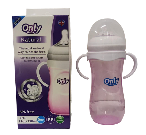 [978] ACC Tetero ONLY 11onz Rosado A1 Con Asas