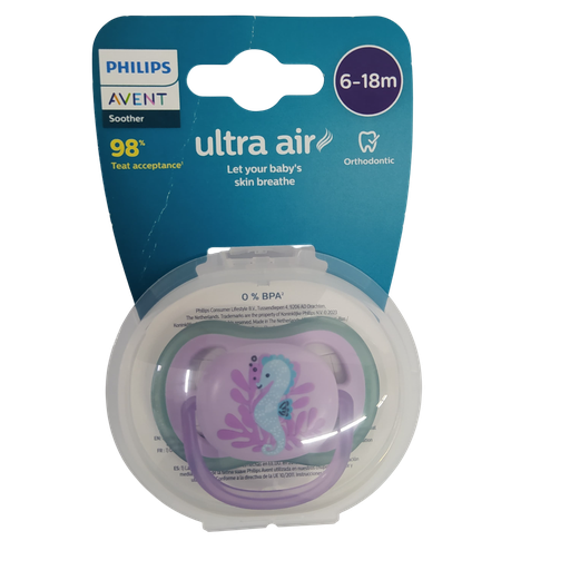 [1010] ACC Chupo Entretenedor AVENT Mamila 6-18m Rosado