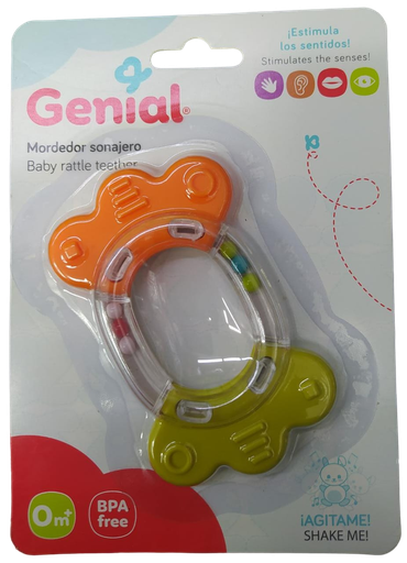 [1244] ACC RASCAENCIAS SONAJERO GNG51 Ovalo Naranja Verde