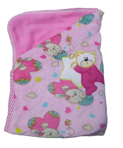[1334] R-ecu Cobija Doble Faz Diseños Surtidos Niña 100x77cm