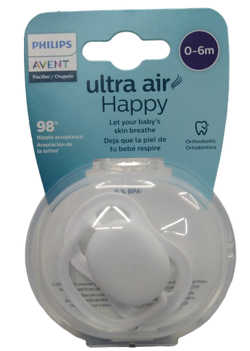 [1567] ACC Chupo Entretenedor AVENT Mamila SCF081-13 0-6m Blanco