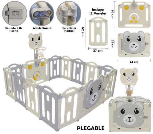 [1730] ACC Corral Plastico FCE1 Gris