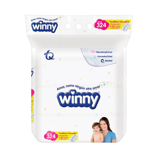 [1731] Humedos Winny Aloe Vera y Vitamina E *324 (100+100+100+24)