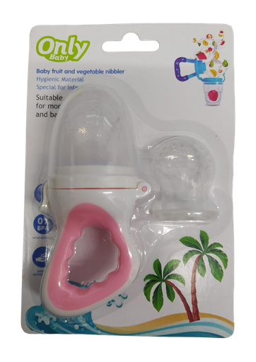 [1751] ACC Dispensador de Fruta Silicona W33 Rosado 2 piezas