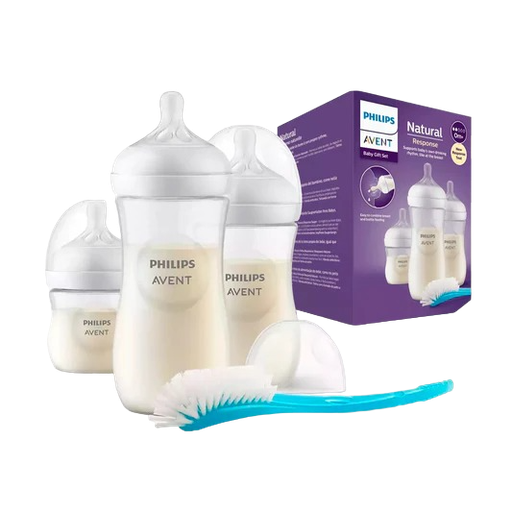 [1766] ACC Set Teteros Avent Natural x4 Piezas 0m+