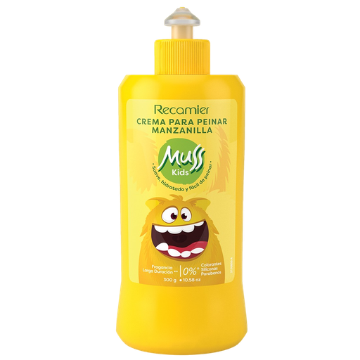 [1872] Crema para peinar Muss Kids Manzanilla 300g