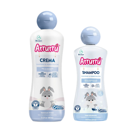 [2004] Crema Arruru Suavidad y Humectación 400ml + Shampoo Suavidad y Humectación 220ml OFERTA