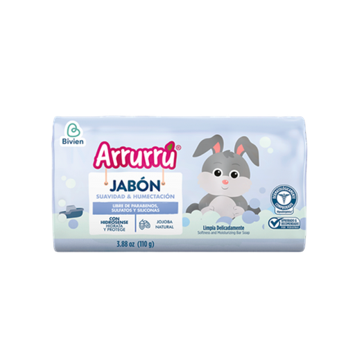 [2222] Jabón en barra Arruru Suavidad y Humectación 110g