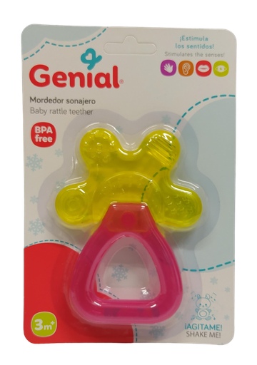 [2177] ACC RASCAENCIAS SONAJERO GNBT002 AMARILLO