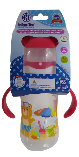 [2354] ACC Tetero 8onz BIP1397 Oso Rojo