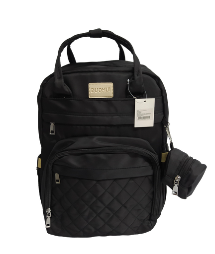 [2374] ACC Pañalera Con Cambiador Y Portamamila 223 Negro